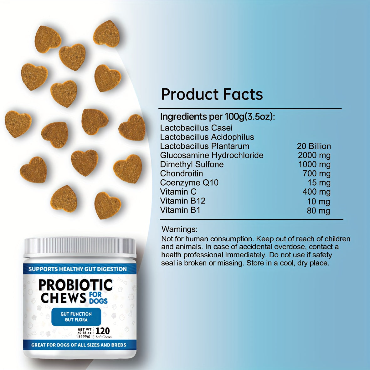 DGI Dog Probiotic Soft Chew
