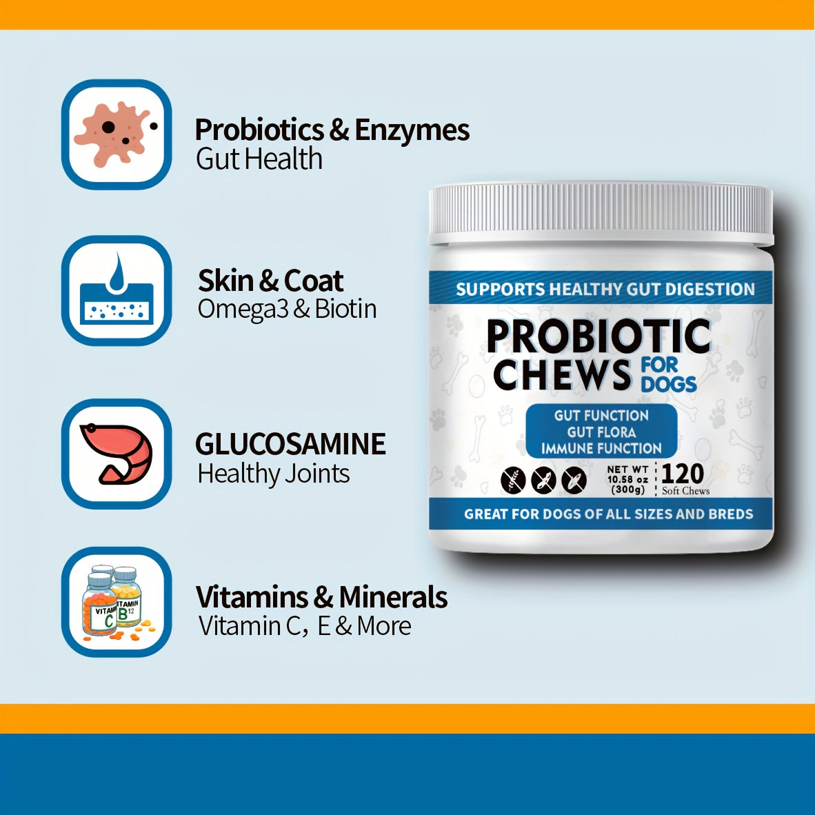 DGI Dog Probiotic Soft Chew