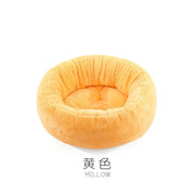 Comfortable pet kennel bed for winter use