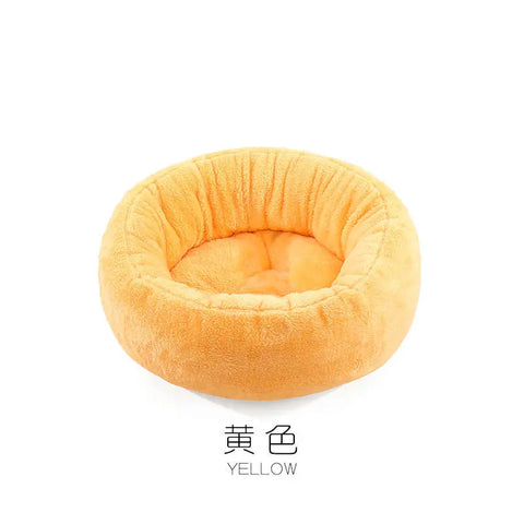 Comfortable pet kennel bed for winter use