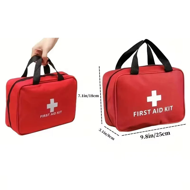 Portable medical bag for hiking and camping