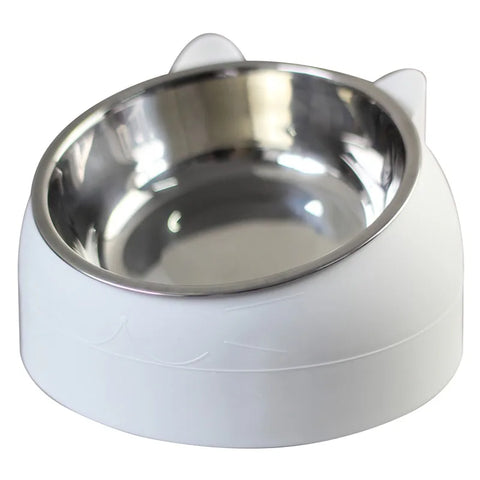 Pet water and food bowl set for puppies and cats