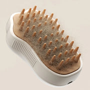 Massage pet brush for dog and cat grooming