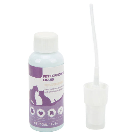 Pet anxiety calming pheromone spray