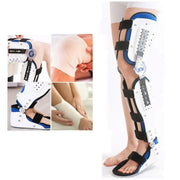 Adjustable knee brace for ligament support