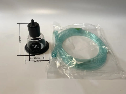 Animal oxygen mask for respiratory care