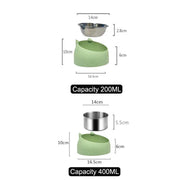 Food and water bowls for dogs and cats