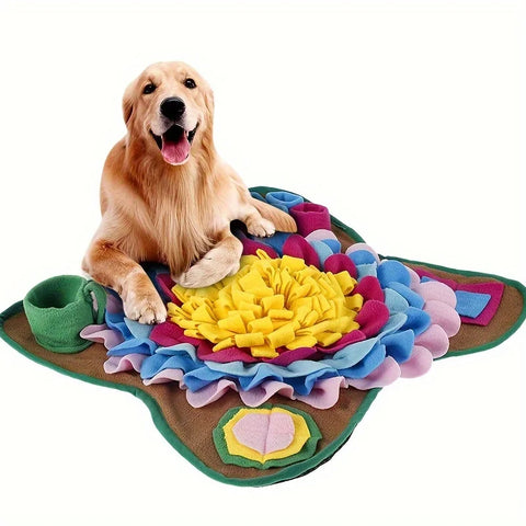 Bite-resistant pet training blanket