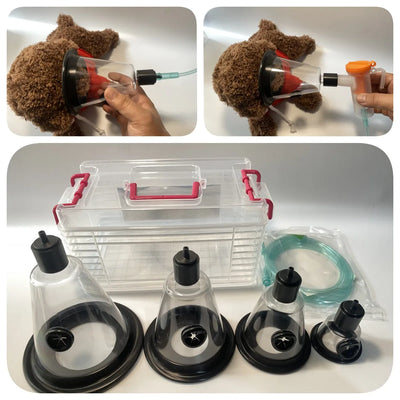 Pet oxygen mask for dogs and cats