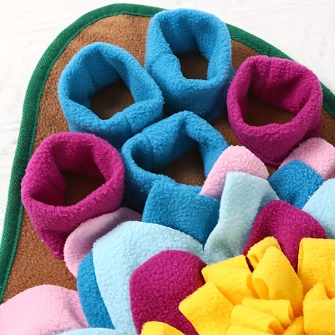 Educational sniff mat for pet