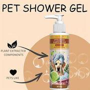 Shiny and smooth pet hair shampoo