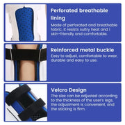 Knee ligament support brace