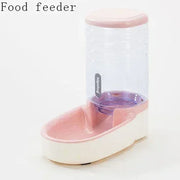 Double pet bowls with stand for food and water