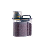 Stylish airtight pet food bin for dogs and cats