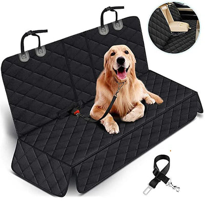 Waterproof dog car seat cover for back seat protection