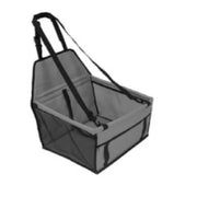 Durable travel pet car seat with safety belt for puppies