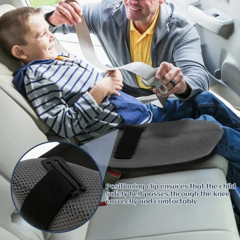Comfortable PVC inflatable booster seat for kids in car