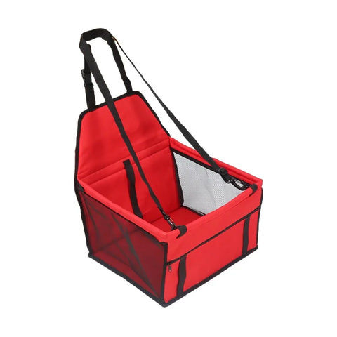 Scratch-resistant dog car booster seat for safe travel