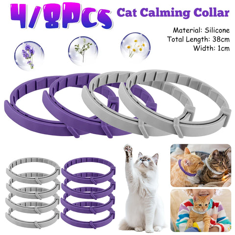 Pet calming collar with pheromones