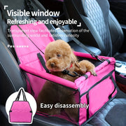 afe and secure travel seat for dogs in cars