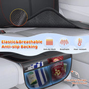 Anti-kick car seat pad for backseat protection