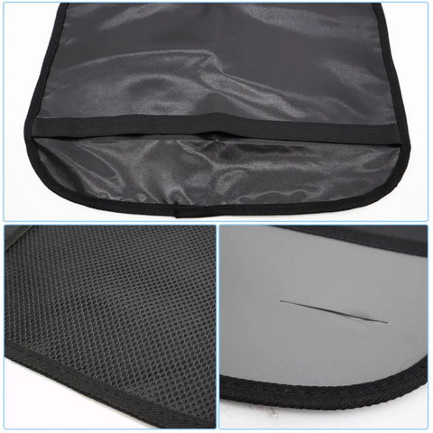 Auto interior accessory for protecting seat backs