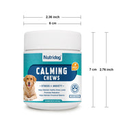 Natural anxiety relief treats for dogs with chamomile