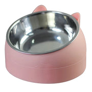 Small dog stainless steel feeder bowls
