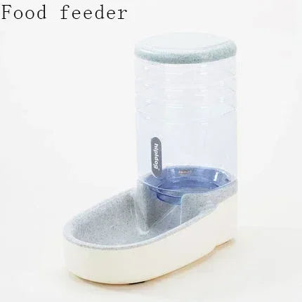 Modern pet feeding station for small breed dogs