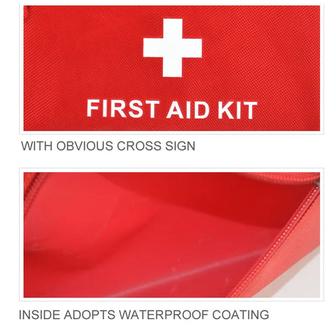 Emergency medical kit with 50 pieces