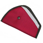 Soft child car seatbelt adjuster – safety clip and holder