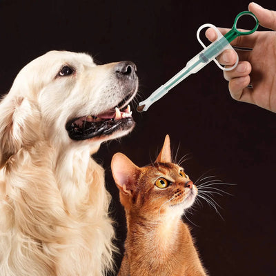 Pet medication dispenser for cats and dogs