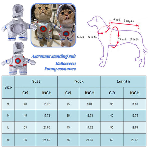  Puppy in space cosplay clothing