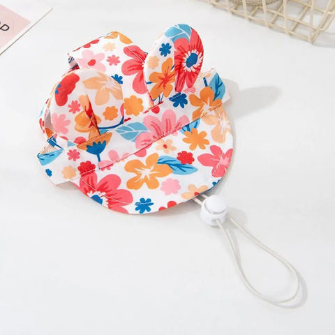 Breathable pet hat for outdoor use