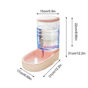 Adjustable height pet feeder for cats and small dogs