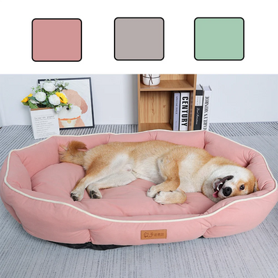 Large pet sofa sleeping bed for dogs and cats with cushion