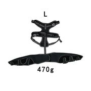 Pet leg brace providing hip assistance and warmth