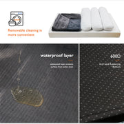 Washable orthopedic bed for large dogs