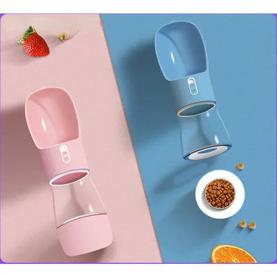 Portable food and water bowl for pets