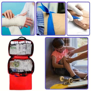 84-piece medical kit for camping and hiking