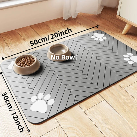 Non-slip feeding mat for pets