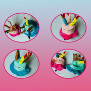 Colorful dog hat for birthday celebration