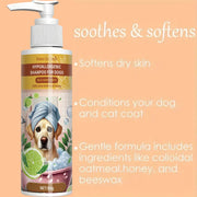 Fresh fragrance pet shampoo