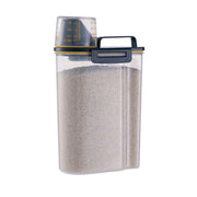 BPA-free pet food storage container for dogs and cats