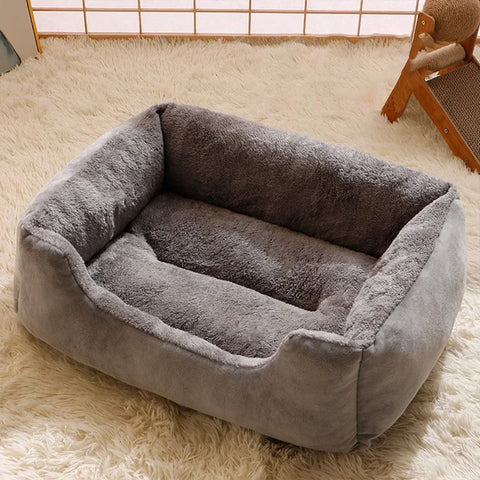 Pet sleeping house with soft pillow for cats