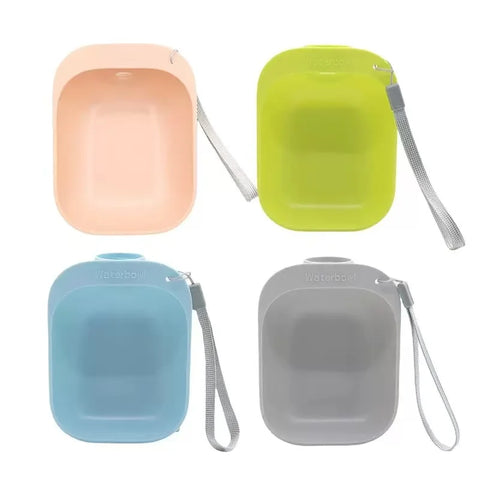 Compact pet water feeder for dogs and cats
