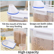 1.5kg/2kg pet food bucket for cats, dogs, and fish
