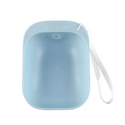 Pet travel water bottle with built-in drinking bowl