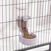 Automatic feeding bowl with bottle for small pets