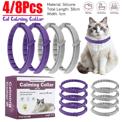 Anxiety relief collar for cats and dogs